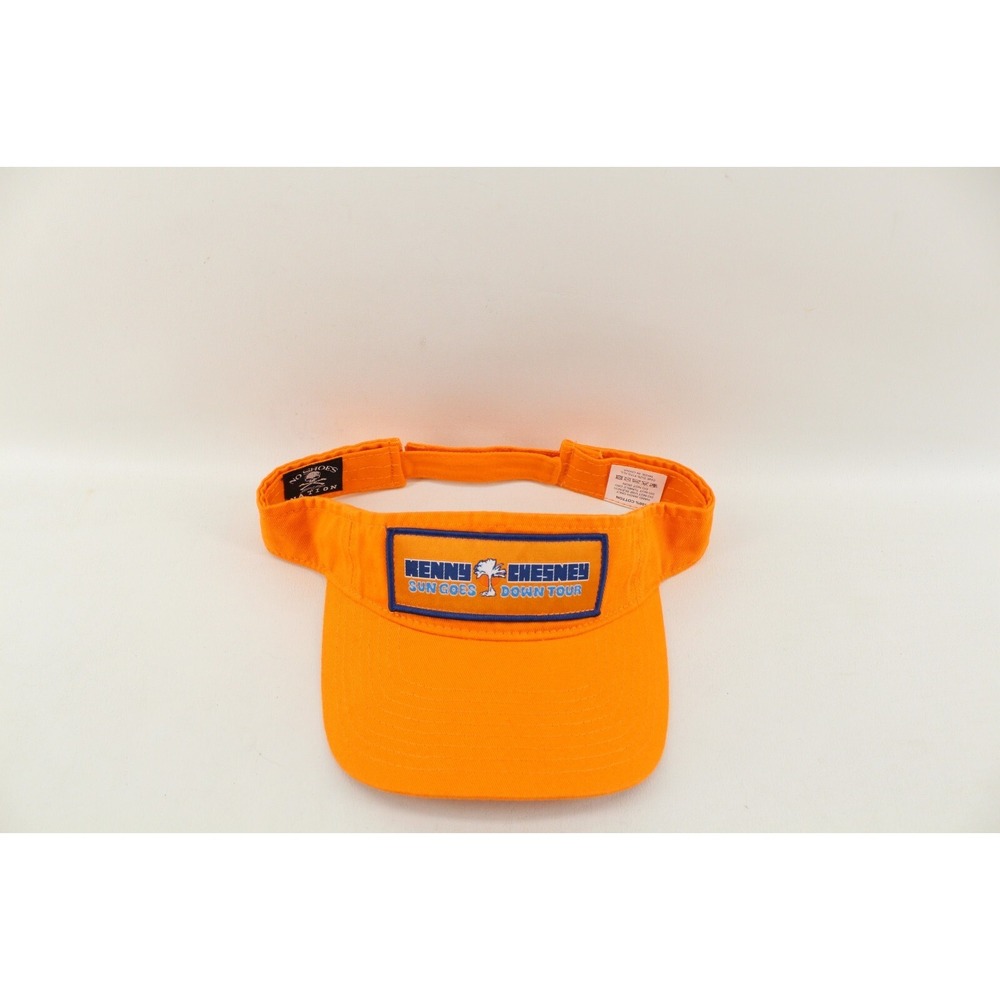 Kenny Chesney "Sun Goes Down Tour" Orange Visor